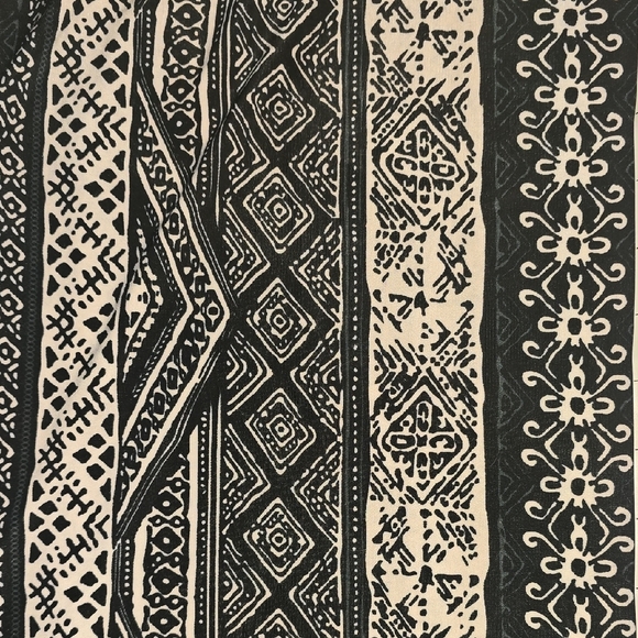 NWT West Loop Black and White Geometric Wide Leg Pants - Picture 6 of 6